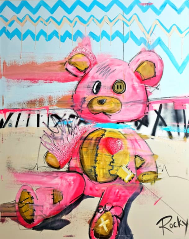 Smeared Teddy #3