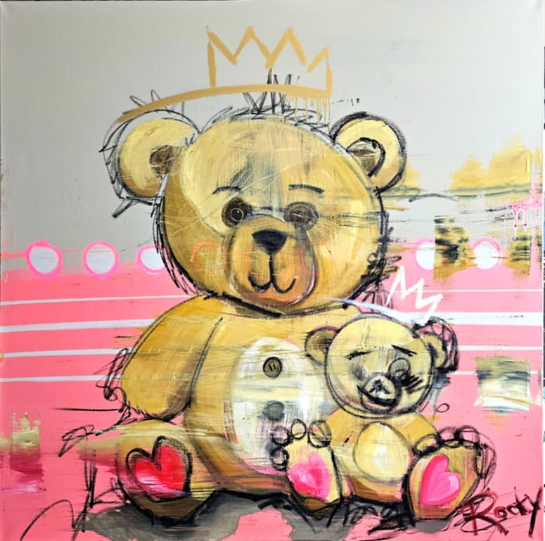 Smeared Teddy #1